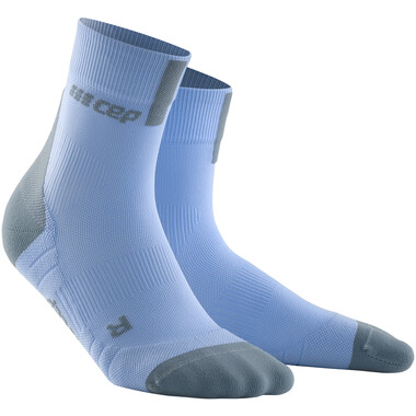 Socken CEP 3.0 SHORT Damen Hellblau/Grau 0